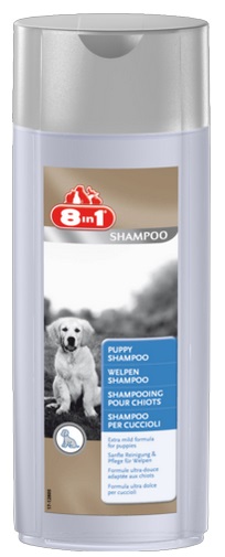 8in1 Welpen Shampoo 250ml für Hundewelpen Welpenshampoo €3,56/100ml.