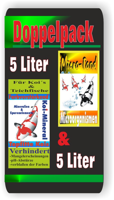 MicroPond Microorganismen + Koi Mineral je 5 Liter