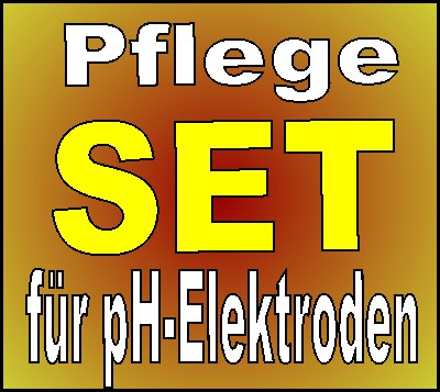 Elektroden Pflegeset pH 7.01 u 10.01 u KCL Lösung pH
