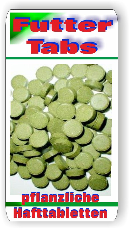 Hafttabs pflanzl. mit Spirulina 500ml  Zierfisch Futter