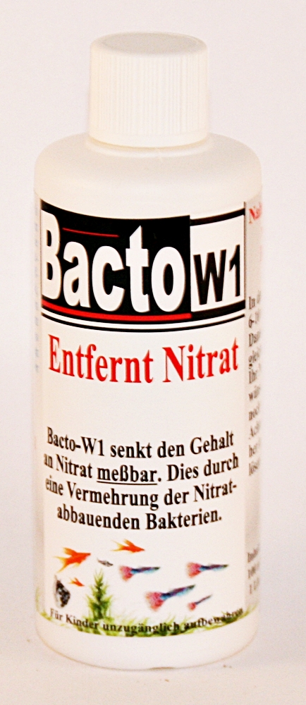 Bacto-W1 senkt NITRAT auf biologische Art 100 ml