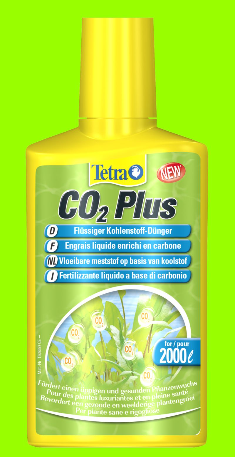 Tetra co2 plus 250ml co2 f Wasserpflanzen flüssiger Kohlenstoff-Dünger der Turbo