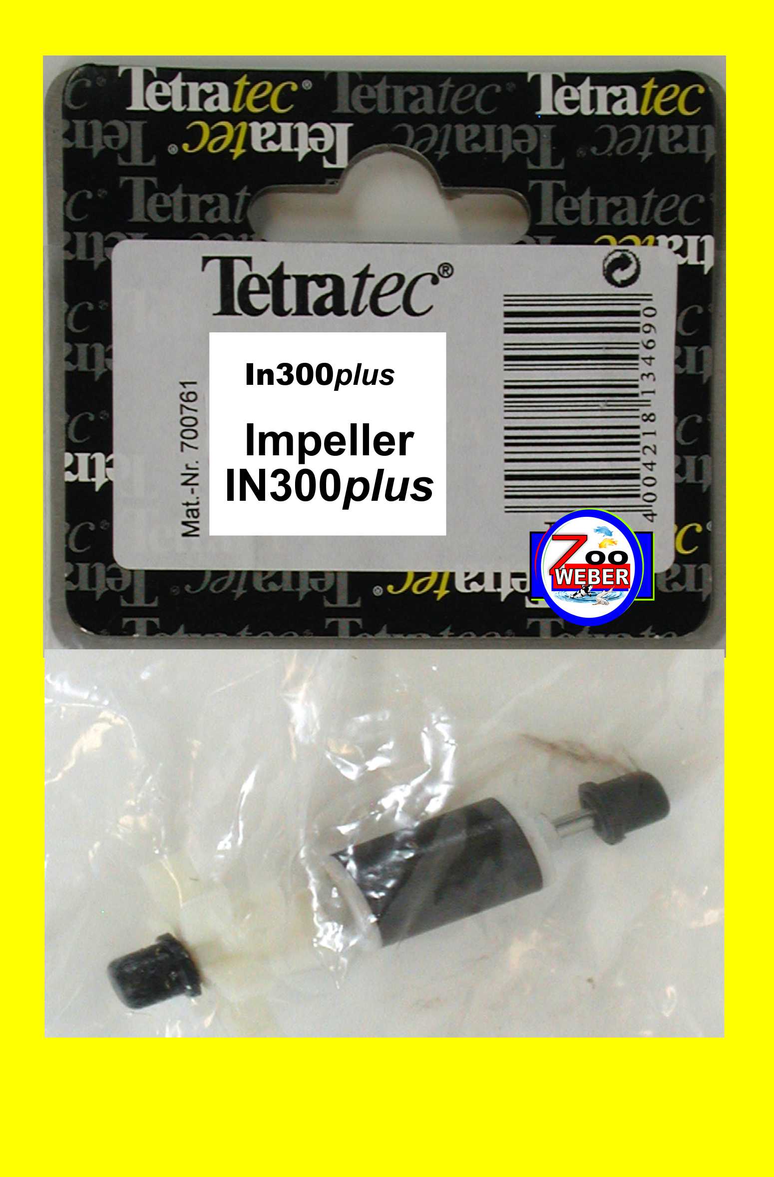 Rotor Impeller f Tetra Innenfilter IN 300 plus Tetratec Ersatzteil Flügelrad