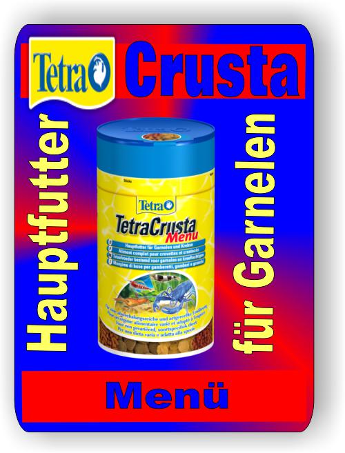 TetraCrusta Menü 100 ml Für Garnelen und Krebse