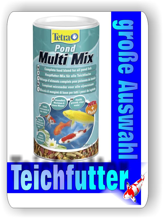 Tetra Pond Mulit Mix 1 Liter Futtermix für alleTeichfische