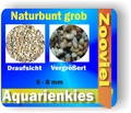 Aquarienkies Natur grob 4 kg Aquariumkies